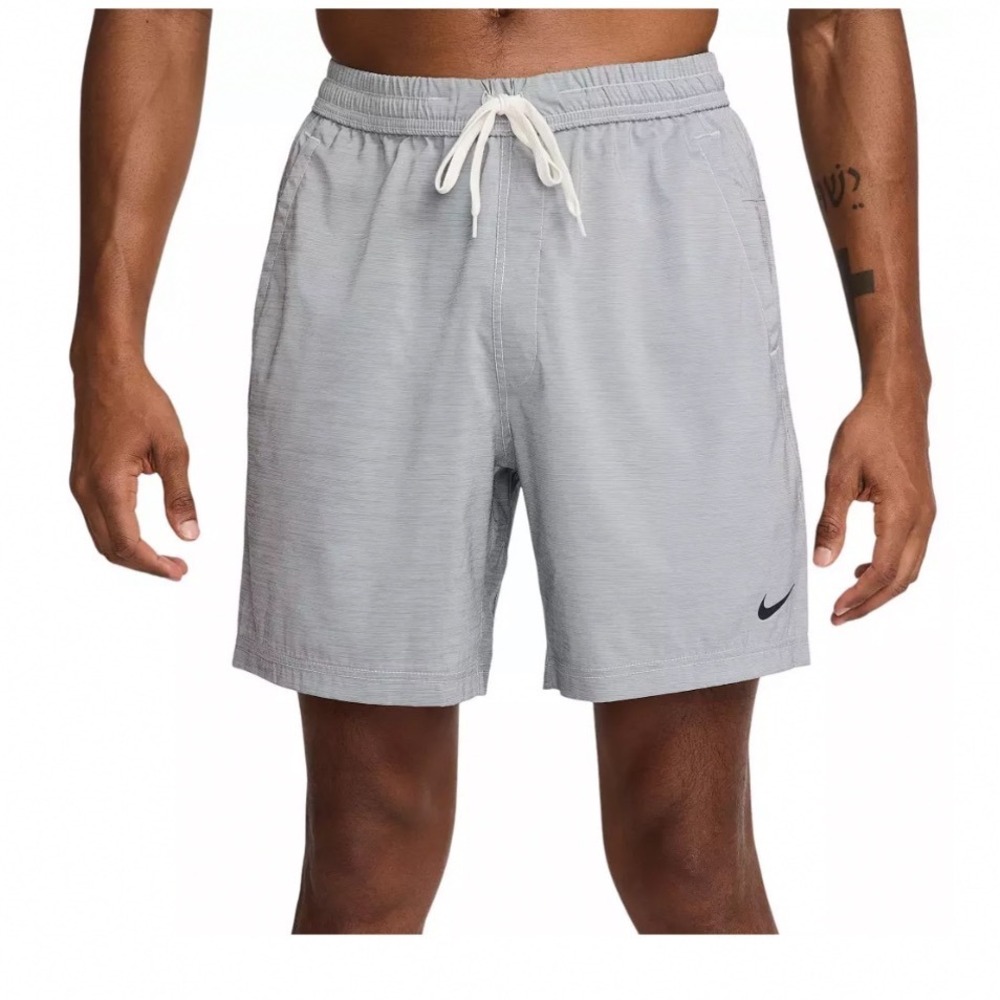 Nike Mens Form Dri-FIT 7" Unlined Versatile Shorts Smoke Grey Heather S